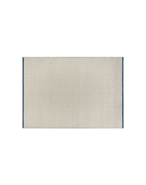 Tappeto in lana Lenu blu cobalto - 200x140 cm