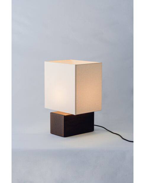 Zam Tischlampe kakaobraun - 42x26x19,6 cm