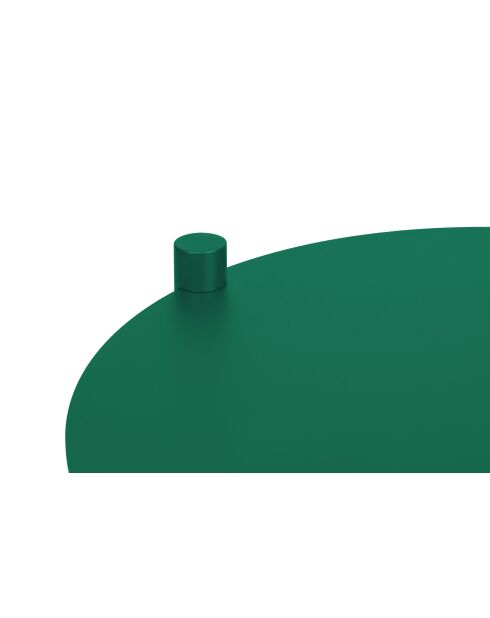 Table d'appoint Ande vert pastèque - 57x40x41 cm