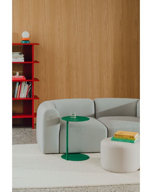 Table d'appoint Ande vert pastèque - 57x40x41 cm