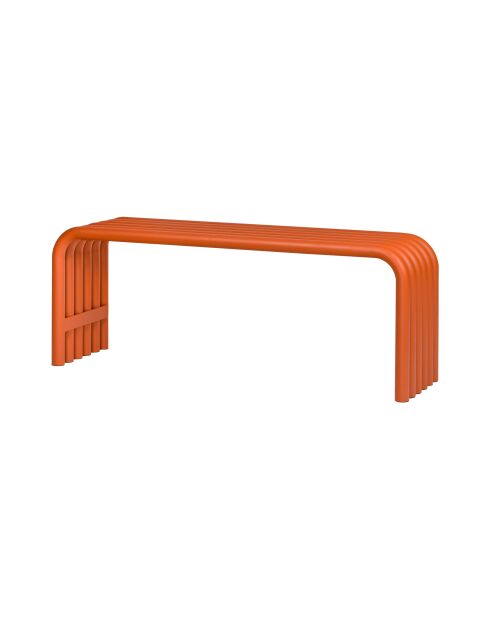 Bank Nokk Orangenschale - 43x114x32 cm