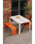 Nokk bankje met sinaasappelschil - 43x114x32 cm