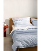 Housse de couette en coton Oba bleue