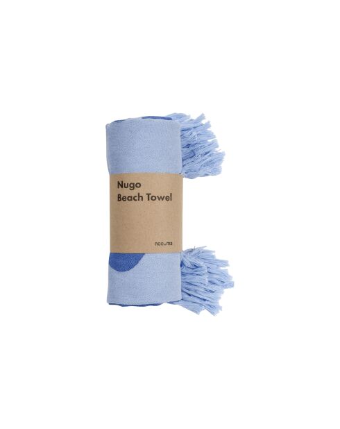 Telo mare in cotone Nugo blueberry pie - 160x100 cm