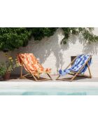 Telo mare in cotone Nugo blueberry pie - 160x100 cm