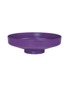 Cuenco morado Vilu Iris - 8x26x26 cm