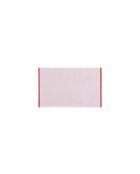 Asciugamano in cotone Gobo lilla pastello/strisce strette - 80x50 cm