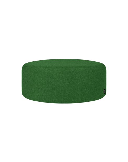 Otomana popular grande de color verde musgo - 25x70x70 cm