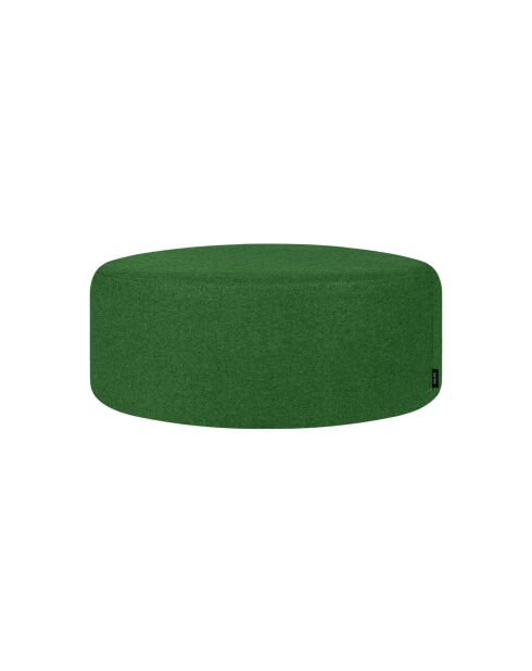 Otomana popular grande de color verde musgo - 25x70x70 cm