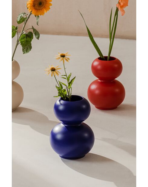 Tuga Blueberry Pie Keramikvase - 12x36 cm
