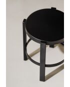 Tabouret Doon volcan noir - 45x35x35 cm