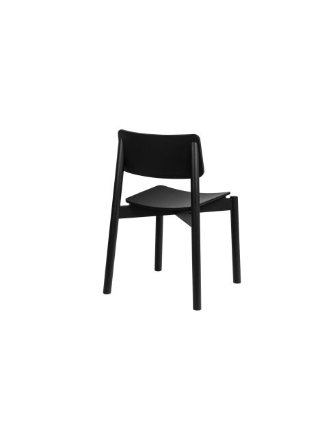 Wem schwarzer Vulkanstuhl - 80,2 x 51,6 x 53,8 cm