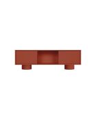 Meuble TV Taro rose terracotta - 48.4x160x42 cm
