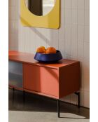 Meuble TV Met Mini rose terracotta - 55x116x42 cm