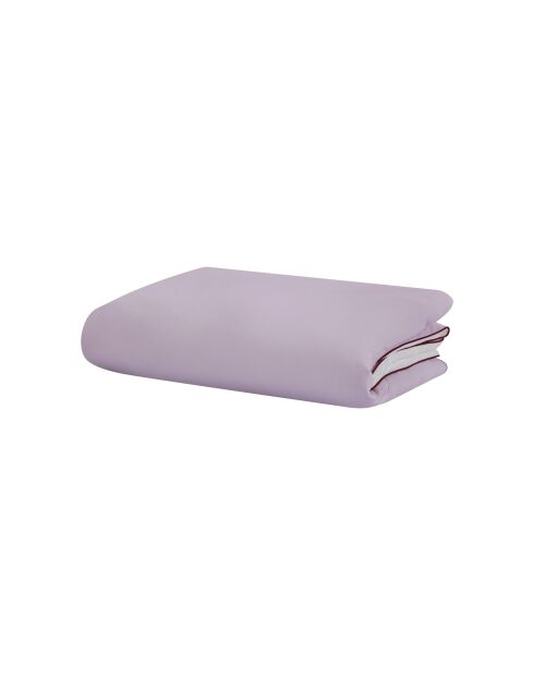 Funda nórdica de algodón Oba de color lila pastel