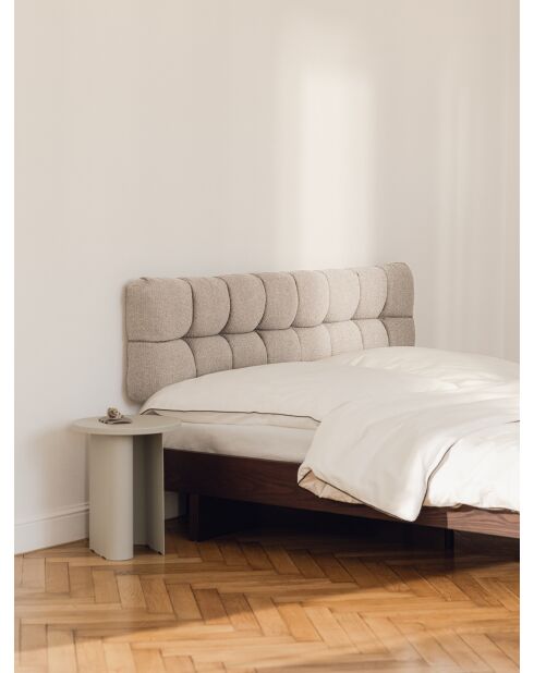 Tavolino Sato grigio ghiaia - 42,5x35x35 cm