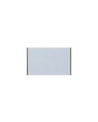 Asciugamano in cotone Gobo celeste/strisce strette - 80x50 cm