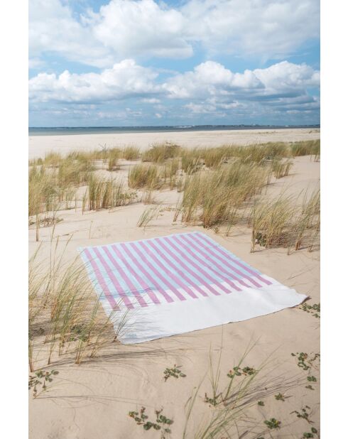 Onu Baumwolldecke flauschig lila - 160x200 cm