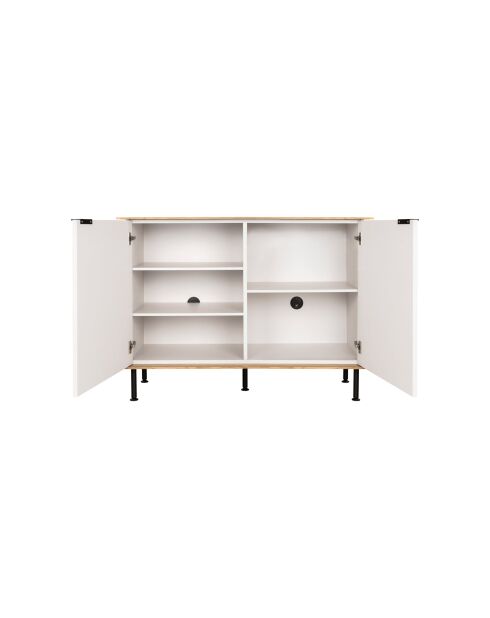 Buffet Suumo gris amande - 88x120x50 cm