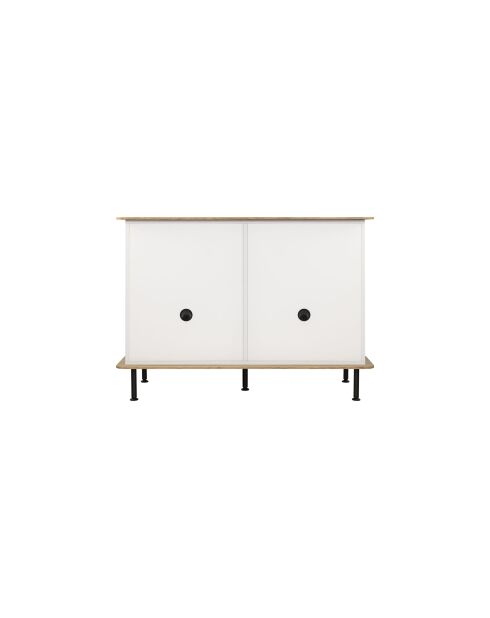 Buffet Suumo gris amande - 88x120x50 cm