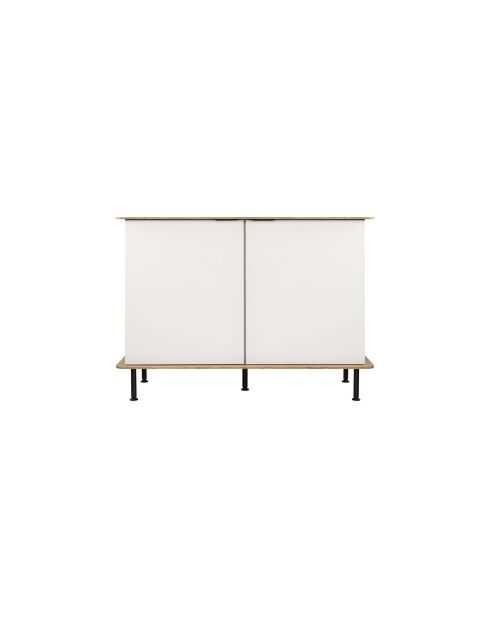 Buffet Suumo gris amande - 88x120x50 cm