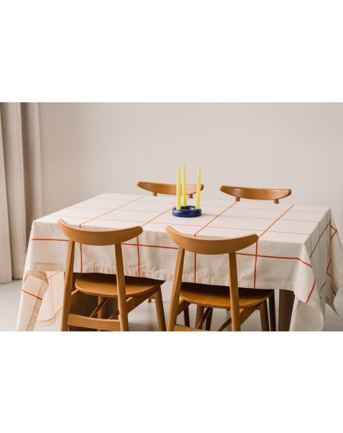 Mantel Marr de algodón con piel de naranja