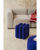 Pouf in lana Radd blueberry pie - 44,5x36x36 cm