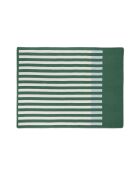 Waldgrünes Baumwollplaid Onu - 160x200 cm