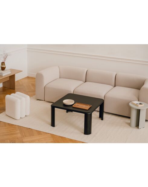 Tavolino Fli vulcano nero - 40x80x80 cm