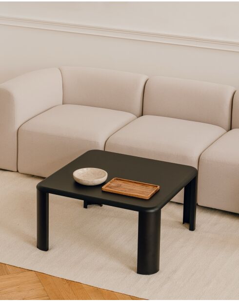 Tavolino Fli vulcano nero - 40x80x80 cm