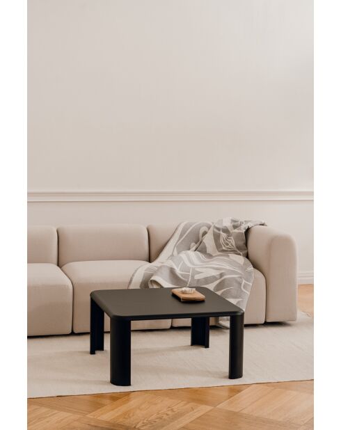 Tavolino Fli vulcano nero - 40x80x80 cm