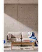Tavolino da caffè Naiko in rovere - 40x132x86 cm
