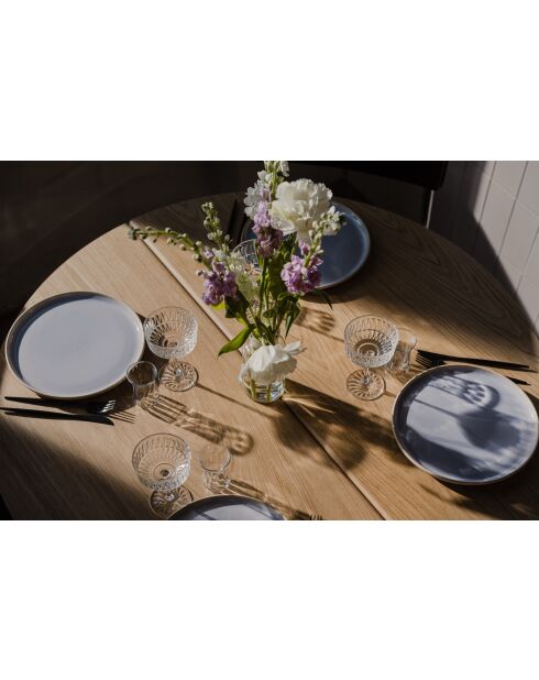 Table à manger Dany chêne - 73x110x110 cm