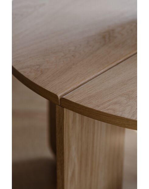 Table à manger Dany chêne - 73x110x110 cm