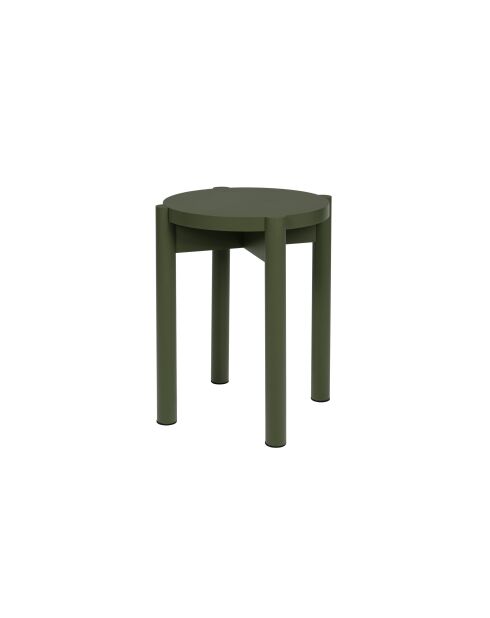 Tabouret Hopp vert forêt - 45x34x34 cm