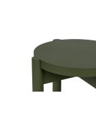 Tabouret Hopp vert forêt - 45x34x34 cm