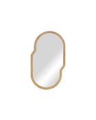 Miroir Tafla chêne - 87x51x1.6 cm