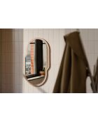 Miroir Tafla chêne - 87x51x1.6 cm