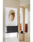 Miroir Tafla chêne - 87x51x1.6 cm