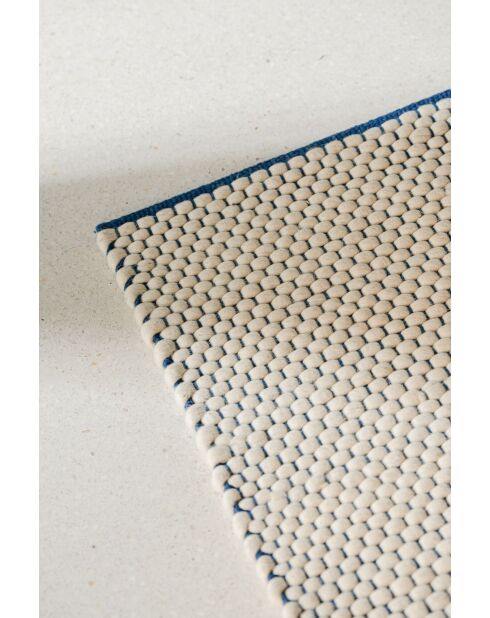 Alfombra de lana Lenu azul cobalto - 240x170 cm