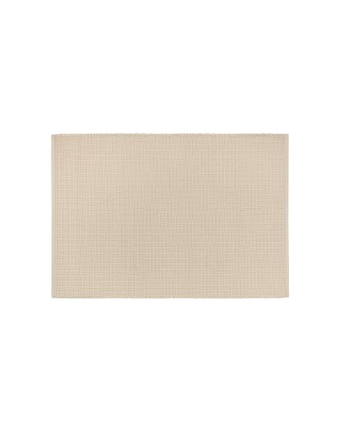 Tappeto Talo in lana beige naturale - 200x140 cm