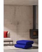 Pouf in lana Taso blueberry pie - 38x80x85 cm
