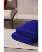 Pouf in lana Taso blueberry pie - 38x80x85 cm