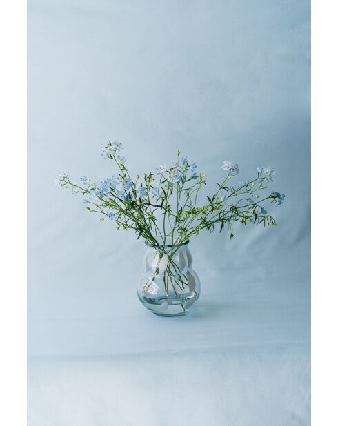 Vase Dam blanc- 22x18x18 cm
