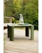 Fli Outdoor-Couchtisch waldgrün - 38x65x65 cm