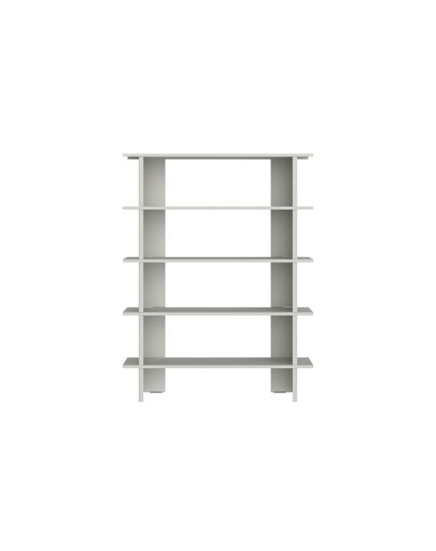Bibliothèque Hes gris galet - 156x120x37 cm