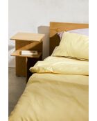 Housse de couette en coton Oba jaune soleil