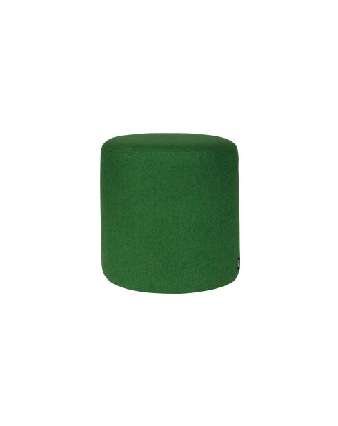 Otomana popular grande de color verde musgo - 40x40x40 cm