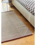 Tappeto Mavi in lana wine berry - 200x140 cm