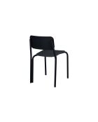Chaise Kei volcan noir - 72.8x44.5x48 cm